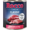 Image de 6x800g Rocco Classic boeuf, dinde - Pâtée pour chien