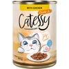 Image de 12x400g Catessy Bouchées en gelée poulet - Pâtée pour chat