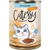 Image de 12x400g Catessy Bouchées en gelée saumon - Pâtée pour chat