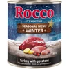Image de 6x800g Édition limitée Rocco Menu d'hiver boeuf, dinde, pommes de terre - Pâtée pour chien