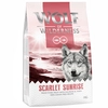 Image de 1kg Wolf of Wilderness Scarlet Sunrise saumon, thon - Croquettes pour chien