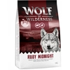 Image de 1kg Wolf of Wilderness "Ruby Midnight" boeuf, lapin nourriture sèche sans céréales pour chiens