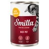 Image de 6x400g Smilla boeuf boeuf, poulet - Pâtée pour chat