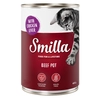 Image de 6x400g Smilla boeuf boeuf, foie de poulet - Pâtée pour chat