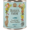 Image de 6x800g Rosie's Farm Adult poisson, poulet - Pâtée pour chien