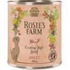 Image de 6x800g Rosie's Farm Adult boeuf - Pâtée pour chien