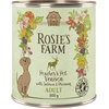 Image de 6x800g Rosie's Farm Adult gibier, faisan, saumon - Pâtée pour chien