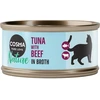 Image de 6x70g Cosma Nature thon, boeuf - Pâtée pour chat