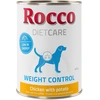 Image de 6x400g Rocco Diet Care Weight Control poulet, pommes de terre - Pâtée pour chien