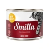Image de 6x200g Smilla boeuf boeuf, poulet - Pâtée pour chat