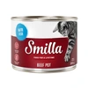 Image de 6x200g Smilla boeuf boeuf, poisson - Pâtée pour chat