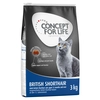 Image de 3kg British Shorthair Adult Concept for Life - Croquettes pour chat
