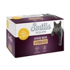 Image de 6x100g Smilla Sterilised en barquettes dinde, fromage - Pâtée pour chat