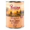 Image de Testez-les ! Croquettes, boîtes et friandises Purizon pour chien - Boîte à l'unité Black Angus, dinde (400 g)