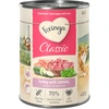 Image de 6x400g Feringa Classic Meat Menu saumon, dinde - Pâtée pour chat