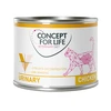 Image de Testez-les ! Concept for Life Veterinary Diet 6 x 185 g / 200 g - urinary poulet (6 x 200 g)
