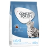 Image de 400g Light Adult Concept for Life - Croquettes pour Chat