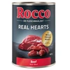 Image de 400g Rocco Real Hearts boeuf, coeurs de poulet entiers - Pâtée pour chien