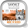 Image de 6x150g Wolf of Wilderness Adult Wide Acres poulet - Pâtée pour chien