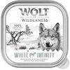 Image de 6x150g Wolf of Wilderness Adult White Infinity cheval - Pâtée pour chien