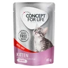 Image de Concept for Life Kitten en sauce boeuf sans céréales pour chat - 12 x 85 g