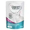 Image de Concept for Life Sensitive Cats en gelée agneau sans céréales pour chat - 12 x 85 g
