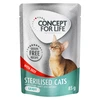 Image de Concept for Life Sterilised Cats en sauce boeuf sans céréales pour chat - 12 x 85 g
