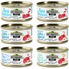 Image de Lot mixte Greenwoods Delight au thon 6 x 70 g pour chat - lot mixte : 4 saveurs