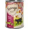 Image de 6x400g Feringa Classic Meat Menu d'automne boeuf, dinde, potiron - Pâtée pour chat