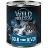 Image de 6x800g Adult Cold River poulet au saumon Wild Freedom - Pâtée pour chat