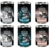 Image de Wild Freedom Adult 6 x 400 g recette sans céréales - lot mixte III (2 x truite, 2 x porc, 2 x cheval)