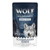 Image de Wolf of Wilderness "Triple Taste" 12 x 125 g pour chien Scandinavian Fjords - saumon, renne, poulet