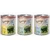 Image de Feringa Classic Meat Menu 6 x 800 g pour chat - Lot mixte II : volaille, agneau & lapin, poulet & truite