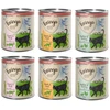 Image de Feringa Classic Meat Menu 6 x 800 g pour chat - Lot mixte III : lapin & dinde, agneau & boeuf, canard & veau