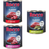 Image de Lot mixte Rocco Classic 6 x 800 g pour chien - Mix boeuf : boeuf pur, boeuf/coeur de veau, boeuf/panses