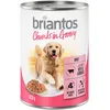 Image de Briantos Bouchées en sauce 6 x 415 g pour chien - boeuf, carottes