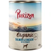 Image de Purizon Organic Bio 6 x 400 g pour chien - saumon, poulet & épinards