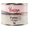 Image de Purizon Organic bio 6 x 200 g pour chat - sans céréales - canard, poulet, potiron