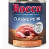 Image de Rocco Classic Pork 6 x 800 g pour chien poulet, saumon