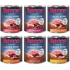 Image de Rocco Classic Pork 6 x 800 g pour chien lot mixte : boeuf/agneau, poulet/dinde, poulet/veau, boeuf/coeurs de volaille, poulet/saumon, boeuf/poulet