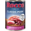 Image de Rocco Classic Pork 6 x 400 g pour chien poulet, veau
