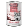 Image de Wolf of Wilderness "Red Meat" 6 x 400 g pour chien Scarlet Sunrise : porc, saumon, thon