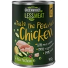 Image de Greenwoods Less Meat petits pois 6 x 400 g pour chien - poulet