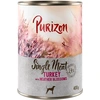 Image de Purizon Single Meat 6 x 400 g pour chien - dinde, fleurs de bruyère