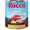 Image de Rocco Junior 6 x 800 g pour chien - boeuf, poulet, pommes de terre