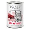 Image de Wolf of Wilderness Adult - Single Protein 6 x 400 g pour chien - High Valley, boeuf