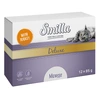 Image de Smilla Deluxe Mousse 12 x 85 g pour chat - dinde, basilic