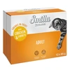 Image de 12 x 85 g poulet, carottes Smilla bouchées aux légumes pour chat