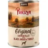 Image de Testez-les ! Croquettes, boîtes et friandises Purizon pour chien - Puppy Black Angus, dinde (400 g)