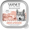 Image de Wolf of Wilderness Adult - Single Protein 6 x 150 g en barquettes pour chien - Great Desert - dinde